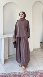 Emma Oyşo Takım - Kahverengi