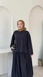 Emma Oyşo Takım - Siyah - Görsel 4