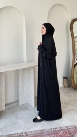 Namaz Elbisesi - Siyah - Görsel 2