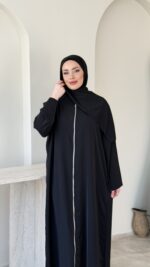 Namaz Elbisesi - Siyah - Görsel 4