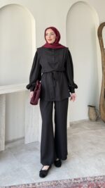 Vera Tensel Takım - Siyah