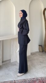 Vera Tensel Takım - Lacivert - Görsel 2