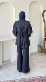 Vera Tensel Takım - Lacivert - Görsel 4