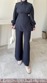 Vera Tensel Takım - Lacivert - Görsel 5