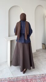 Merci Basic Gömlek - Lacivert - Görsel 3