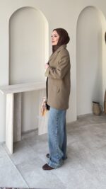 İris Blazer Ceket - Haki - Görsel 2