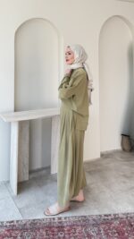 Emma Oyşo Takım - Yeşil - Görsel 2