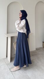 Alin Tensel Bluz - Taş - Görsel 2