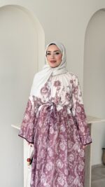 Summer Elbise - Mürdüm - Görsel 4