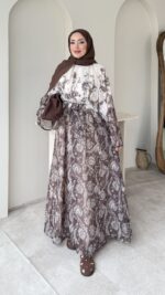 Summer Elbise - Kahverengi