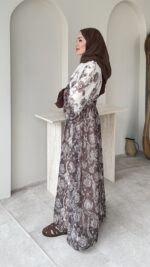 Summer Elbise - Kahverengi - Görsel 2