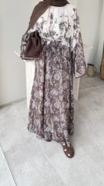 Summer Elbise - Kahverengi - Görsel 5