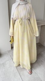 Summer Elbise - Sarı - Görsel 5