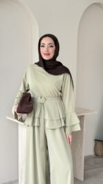 Very Kat Katlı Takım - Yeşil - Görsel 4