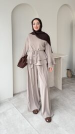 Very Kat Katlı Takım - Vizon