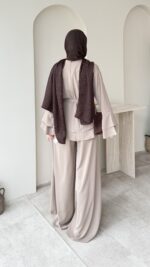 Very Kat Katlı Takım - Vizon - Görsel 3