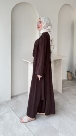 Emily Üçlü Takım - Kahverengi - Görsel 2