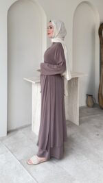 Emily Üçlü Takım - Vizon - Görsel 2