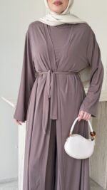 Emily Üçlü Takım - Vizon - Görsel 6