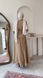 Asia Fular Detaylı Takım - Yeşil - Görsel 3