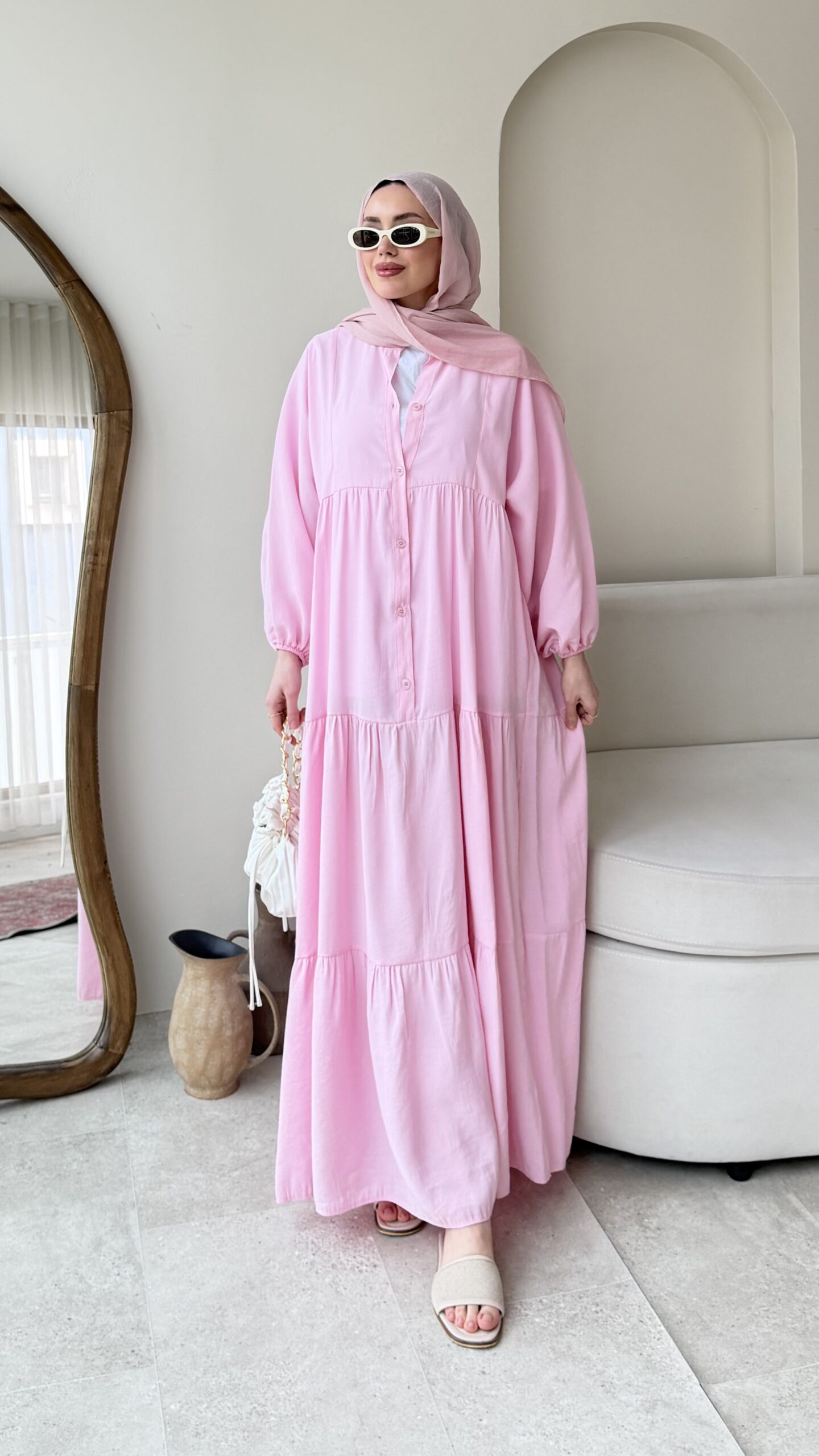 1776331198_0_69e0a9bed7986.jpeg Dina Elbise - Pembe - Görsel 1