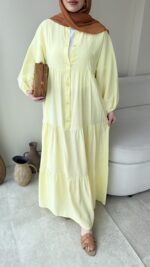 Dina Elbise - Sarı - Görsel 5