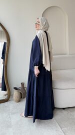 Dina Elbise - Lacivert - Görsel 2