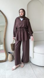 Lumi Krinkıl Takım - Kahverengi