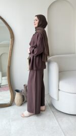 Lumi Krinkıl Takım - Kahverengi - Görsel 2