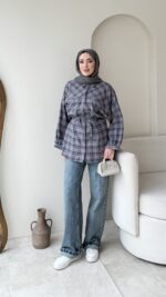 Oduncu Gömlek - Gri - Görsel 2