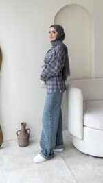 Oduncu Gömlek - Gri - Görsel 3