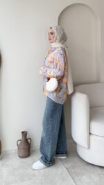 İndirimli Desenli Gömlek - Çok Renkli - Görsel 2