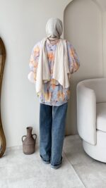 İndirimli Desenli Gömlek - Çok Renkli - Görsel 3