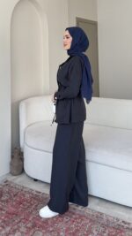 Berry Dik Yaka Takım - Lacivert - Görsel 2