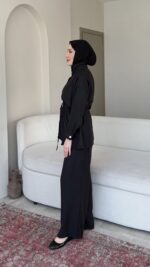 Berry Dik Yaka Takım - Siyah - Görsel 2