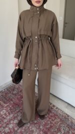 Berry Dik Yaka Takım - Camel - Görsel 5