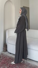 Yesra Modal Takım - Antrasit - Görsel 2