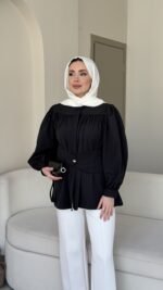 Soon Tasarım Gömlek - Siyah - Görsel 4