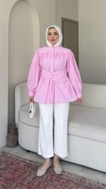 Soon Tasarım Gömlek - Pembe