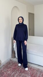 Azra Oyşo Takım-Lacivert