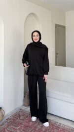 Azra Oyşo Takım-Siyah