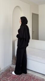 Azra Oyşo Takım-Siyah - Görsel 2