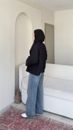 Meray Kimono-Siyah - Görsel 2