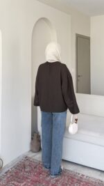 Meray Kimono-Kahve - Görsel 3