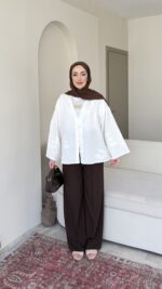 Meray Kimono-Beyaz