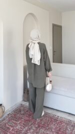 Cosy Tensel Takım-Haki - Görsel 3