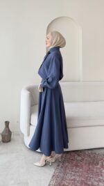Vela Modal Takım - Mavi - Görsel 6