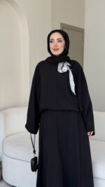 Yesra Modal Takım - Siyah - Görsel 4