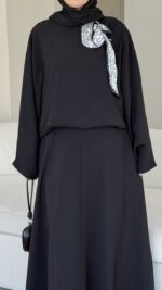 Yesra Modal Takım - Siyah - Görsel 5