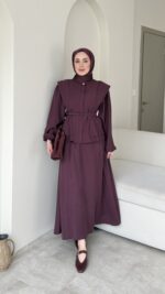 Erna Etekli Takım-Mürdüm